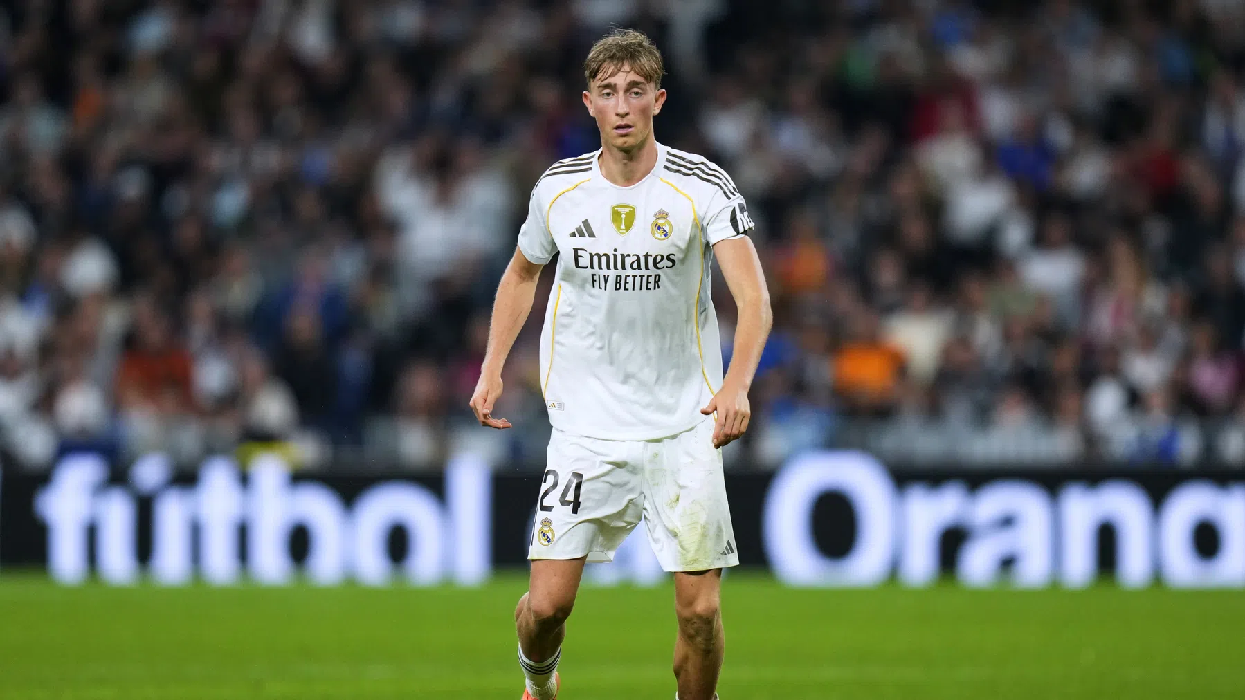 Dean Huijsen in actie voor Real Madrid